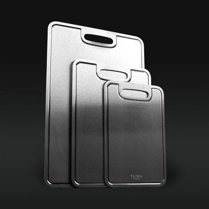 Complete Titanium Cutting Board Prep Set (3 Piece)
