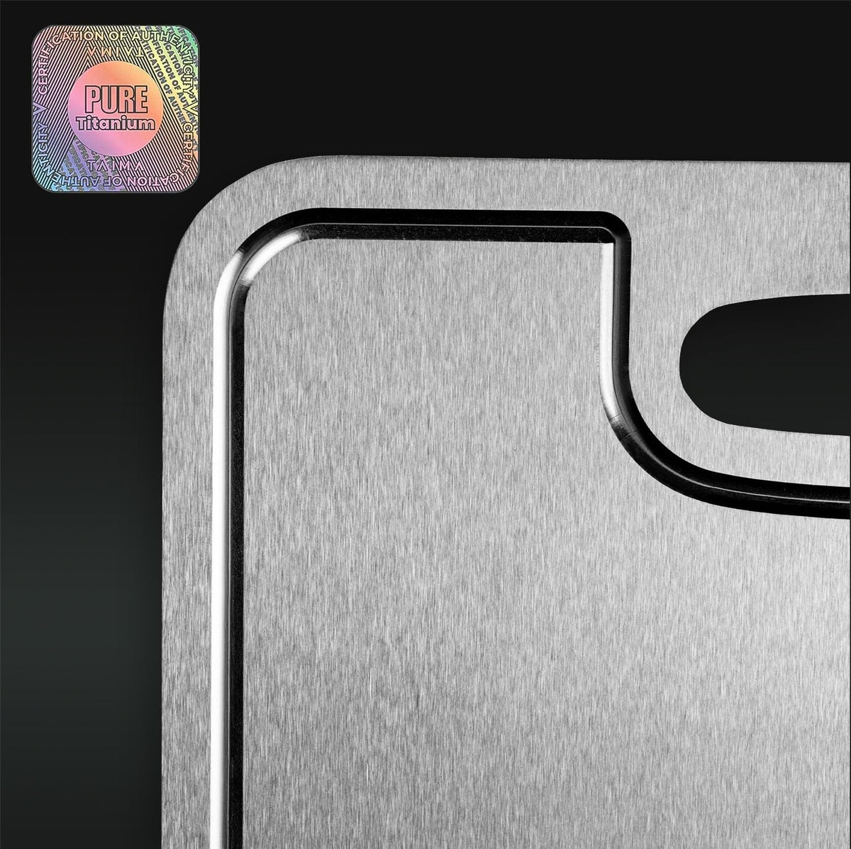 Certified Taima® Pure Titanium Cutting Board | Special Offer