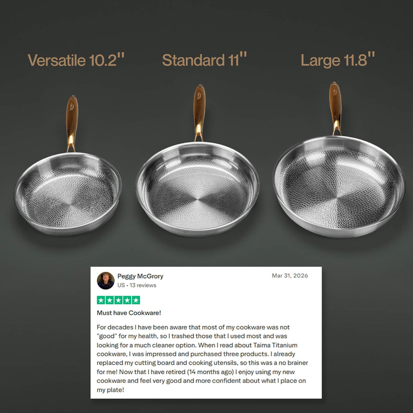 Taima® Titanium Pan