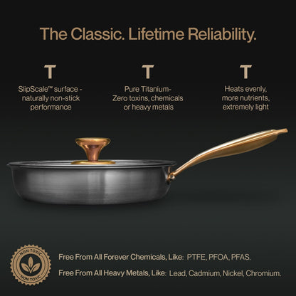SPRING SALE EXCLUSIVE | Taima® Pure Titanium Classic Pan Pro