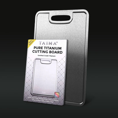 Certified Taima® Pure Titanium Cutting Board