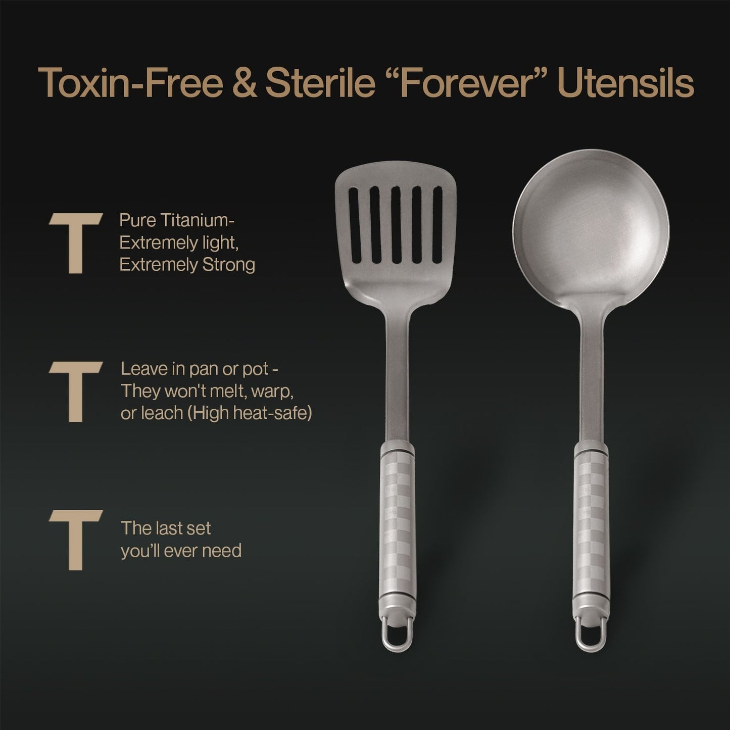 The Ultimate Everyday Titanium Pan Set (6-Piece)