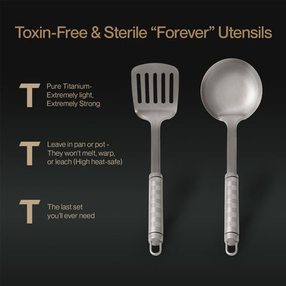 SPRING SALE EXCLUSIVE | Pure Titanium Pan Everyday Duo Set (10 Piece)