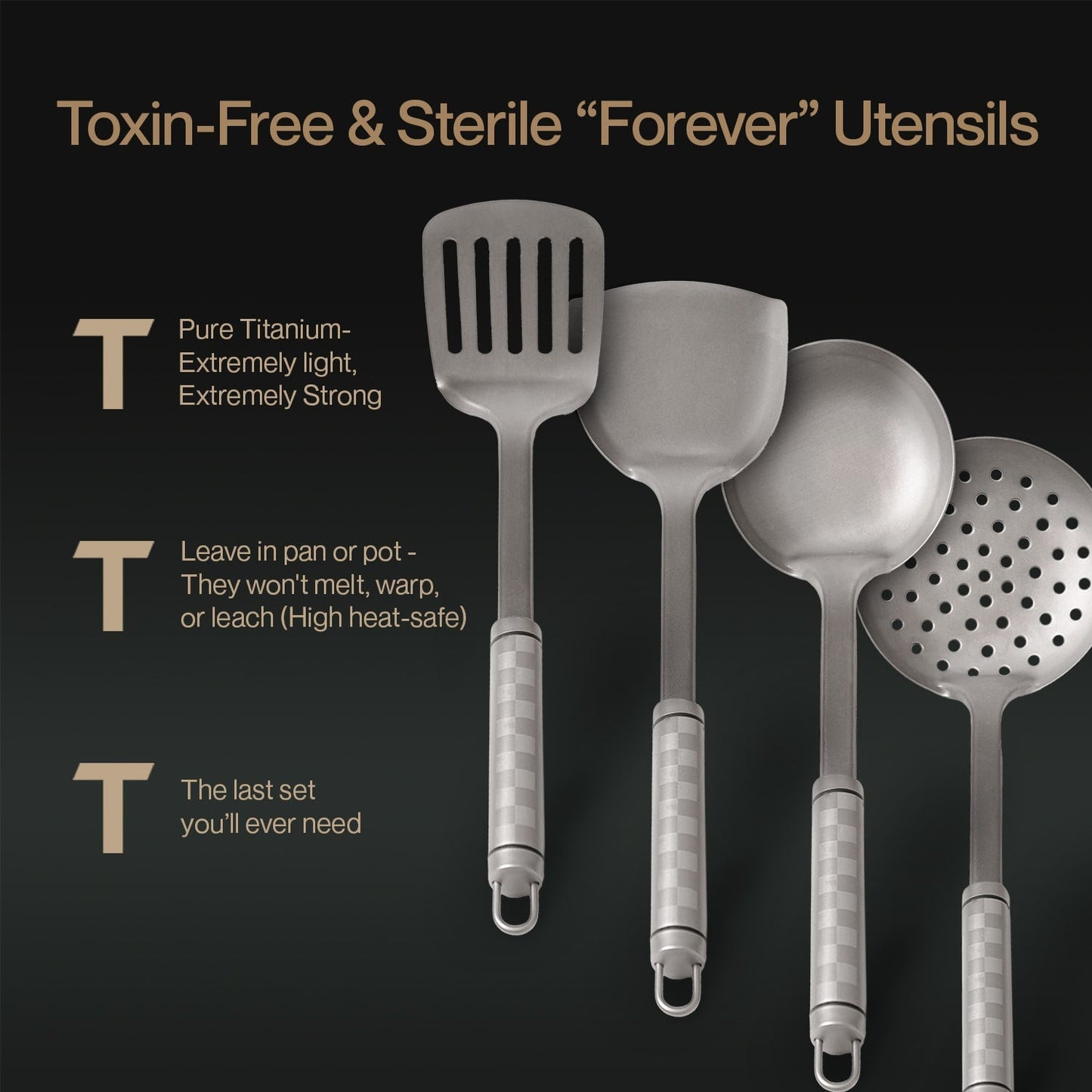 SPRING SALE EXCLUSIVE | Complete Classic Titanium Cookware Set (20 Piece)