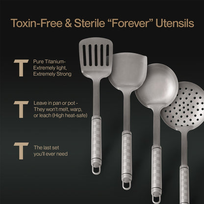 SPRING SALE EXCLUSIVE | Complete Classic Titanium Cookware Set (20 Piece)