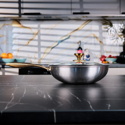 TAIMA Pure Titanium Wok Pan Pro