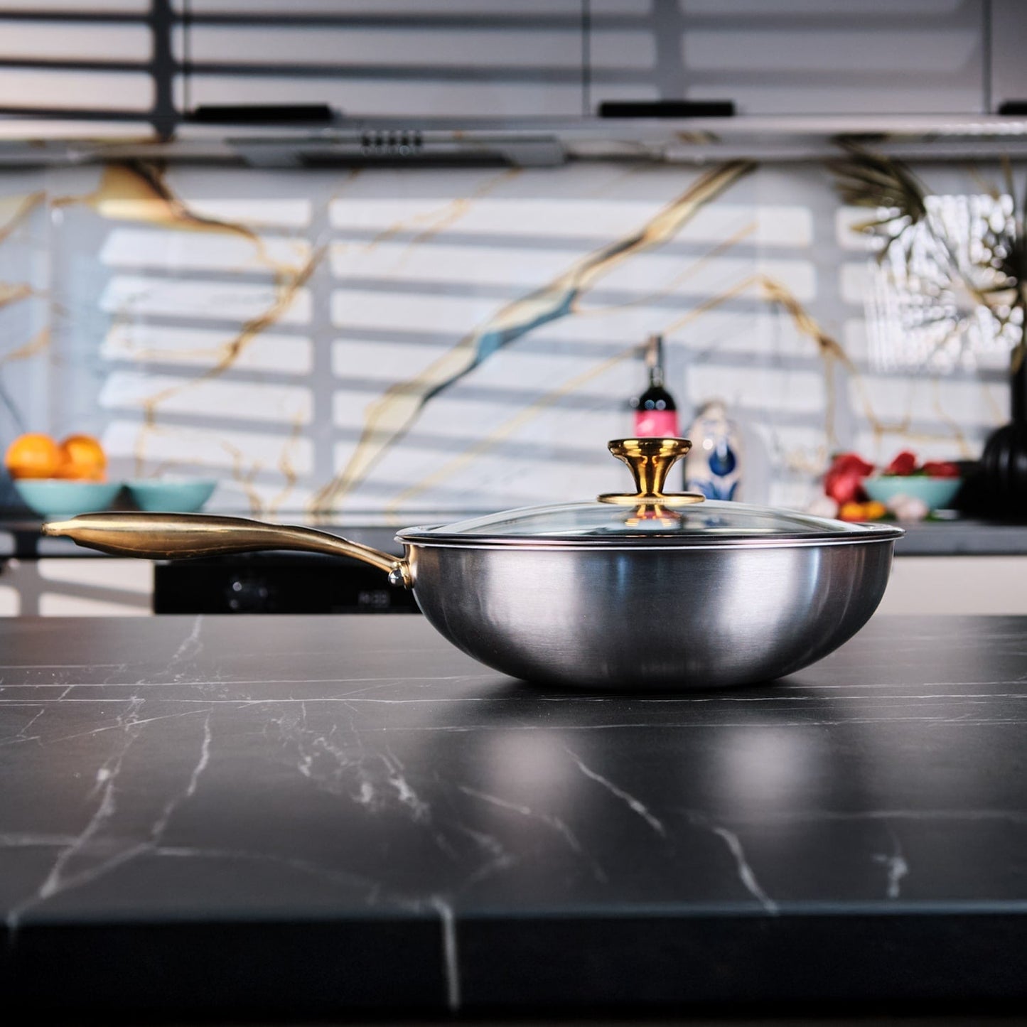 TAIMA Certified Pure Titanium Wok Pan Pro